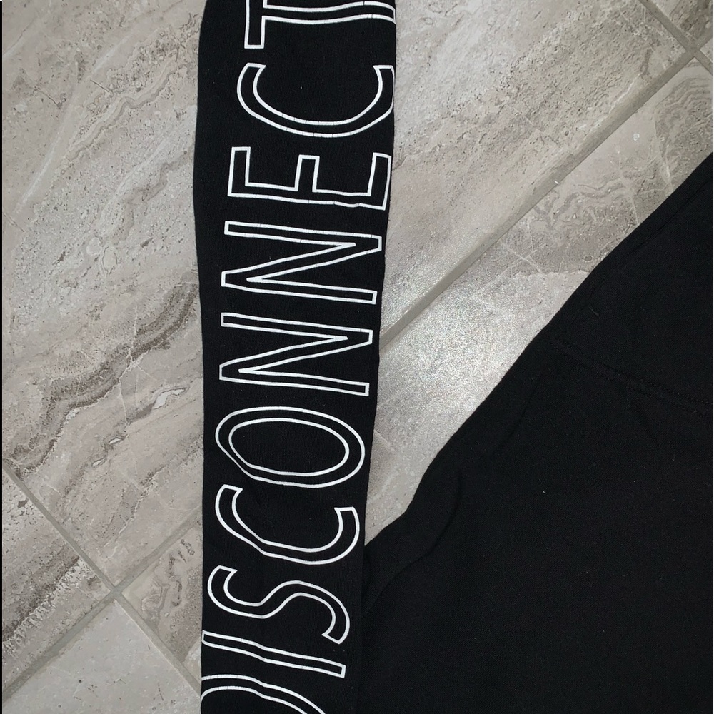 H&M: black hoodie sweater dress (DISCONNECTED)